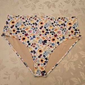 🆕️ Old Navy Floral High-Waisted Swim Bottoms
